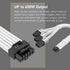 EZDIY-FAB GPU Power Sleeved Cable Extension, 16pin(12+4) 12VHPWR PCIe 5.0 Connector Male to 3X PCIE 8 PIN for RTX 4070Ti/4080/3090Ti, with Pre-Ins...