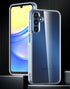 for Galaxy A15 5G Case,Premium PC+TPU Shockproof Protective Phone Case Cover with Tempered Glass Screen Protector for A15 2023 4G (Clear, A15)......