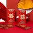 SAVITA 12pcs Wedding Red Envelopes, Traditional Chinese Wedding Red Envelopes Lucky Money Envelopes Wedding Hong Bao Wedding Chinese Red Packets f...