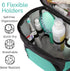 Original Shower Caddy For College Dorms- Travel Shower Caddy - Dorm Organizer Bag - Large Capacity, Quick Dry and Water Resistant with Metal Hook ...