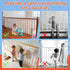 Banister Guard 10 ft L x 2.6 ft H, Deck Safety Net for Baby Proofing, Balcony Mesh Netting, Stairway Deck Rail Mesh Netting for Child Safety, Pet ...