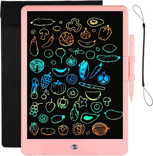 LCD Writing Tablet for Kids Doodle Board with Bag, Electronic Digital Colorful Screen Drawing Tablet, Etch a LEYAOYAO 10-Inch Drawing Pad Sketch P...