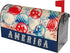 American Flag Mailbox-Covers - 21x18 Welcome Mailbox Wraps for Independence Day 4th of July - Outdoor-Garden Home Yard Decor ?No Magnetic?...