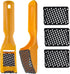 Dura-Gold 2-1/2" Shaver Blade Holder, 2 Pack, Includes 5 Total Standard Cut Replacement Blades - Steel Rasp Block Plane, Cheesegrater, Auto Body F...