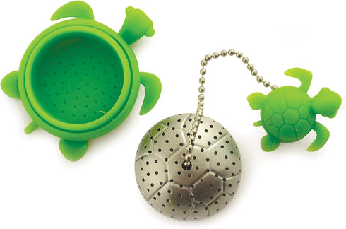 Norpro NOR-5647 S/S Turtle Tea Infuser , Green , 2" x 2" x 1.25"...