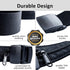 Money Belt for Men Travel Security Belt with Hidden Money Compartment Pocket, Cashsafe Anti-Theft Wallet Non-Metal Buckle...