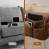 Armchair Caddy, Waterproof Sofa Armrest Organizer, Non Slip Recliner Organizer, Remote Holder for Recline, Recliner Caddy with 14 Pockets Storage ...