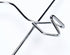 6 Quality Pants Hangers Heavy Duty Add-on Skirt/Slack Metal Hanger, Extra Wide Adjustable Clips, Multi Stackable Add on Hangers, Chrome, Jeans, Bo...
