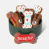 Thoughtfully Pets, Get Well Dog Cookies Gift Set, Crunchy Dog Treats Includes Colorfully Hand Decorated Get Well Themed Dog Biscuits to Brighten T...