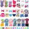 BARWA 10 Sets Doll Clothes Including 5 Bikini Swimsuits 5 Outfit Tops and Pants with 10 Shoes for 11.5 inch Dolls...