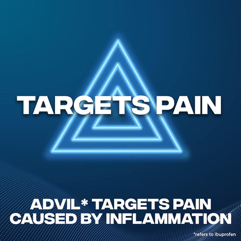 Advil Dual Action Back Pain Caplets Delivers 250mg Ibuprofen and 500mg Acetaminophen Per Dose for 8 Hours of Back Pain Relief - 18 Count...