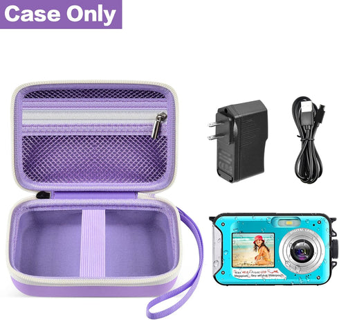 GWCASE Digital Camera Case Compatible with CAMKORY/for YISENCE/for VAHOIALD/for Kodak Pixpro/for Canon PowerShot ELPH 180 190/ for Sony DSCW800 DS...
