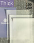 Translucent Vellum Paper, Dowsabel 68LBS 8.5 x 11 inches Printable Vellums for Card Overlays, Invitations Belly Bands, Envelope, Lantern,50 Sheets...