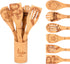 Wooden Spoons for Cooking Sets of 7 Pieces, Magical Bamboo Cooking Kitchen Utensils Kitchen Accessories Set Engraved Patterns Magic Cooking Spoons...
