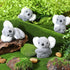 Poen 9 Pcs Koala Stuffed Animal, Plush Koala Bear Simulation Cute Small Stuffed Animals Doll Mini Koala Toy with Pearl Chain Soft Koala for Birthd...