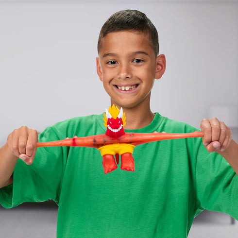Heroes of Goo Jit Zu Hero Creator Blazagon with 3 Unique goo fillings, Mix, Fill & Create Your own Stretchy Action Figure, Play Again and Again...