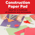 Faber-Castell Construction Paper Pad - Multi-Colored Craft Paper (9" x 12"), 60 Sheets...