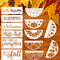 Fall Stencils for Painting Pumpkin Stencil Fall Leaves Maple Stencil Half Round Hello Autumn Drawing Templates for Door Porch Hanger Fall Wreath H...