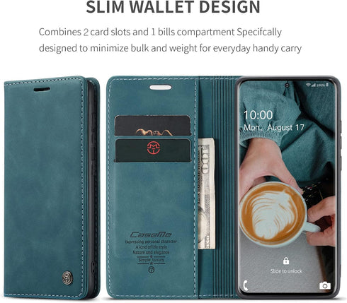 Kowauri Galaxy S20 FE 5G Leather Wallet Case - Classic Design With Card Slot and Magnetic Closure Flip Fold for Samsung Galaxy S20 Fan Edition 5G ...