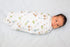 Lulujo Baby Cotton Muslin Swaddle Blanket, 47 x 47-Inch, Golf...