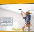 (Pack of 4) Airmont Products AP-12077, 5-inch Ceiling Blank-Up Cover with Center Screw, Fits 3-1/4" to 4" Electric Box, Adjustable Bracket for Scr...