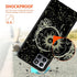 Rossy for Boost Mobile Celero 5G Plus Case for Celero 5G Plus Phone Case with Glitter Moon Sun Stars Pattern for Women Men Slim Soft TPU Silicone ...