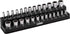 ARES 70233-26-Piece 1/4-Inch Metric Magnetic Socket Organizer - Holds 13 Standard Size and 13 Deep Size Sockets - Keeps Your Tool Box Organized...