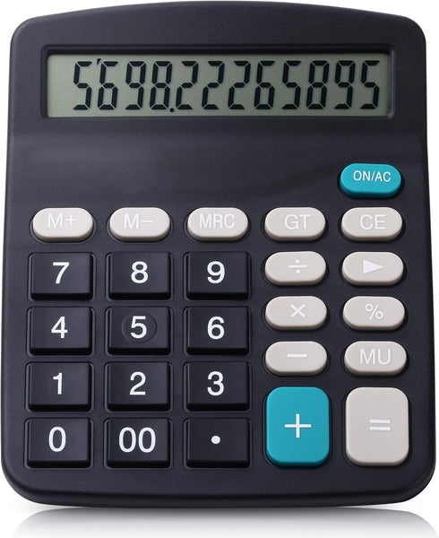 Mr. Pen- Calculator, Calculators Large Display, Standard Function Calculator, 12-Digit, Desktop Calculator, Large Calculator, Office Calculator, C...