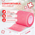 Ever Ready First Aid Self Adherent Cohesive Bandages 3" x 5 Yards - 12 Count, Rainbow Colors...