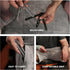 Butterfly Knife, Balisong Trainer Unsharpened Blade, 2 Practice Knives Set with Pouches Fully safe Not Real Blades...