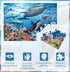 120 Pieces Puzzle for Kids Age 4-8 Underwater World Education Puzzle Toys Jigsaw Puzzle for Boys and Girls...