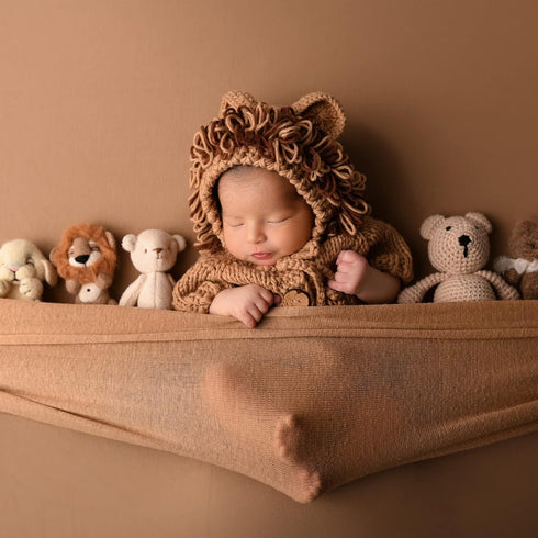 M&G House Newborn Photography Outfits Baby Crochet Knitted Photoshoot Props Animal Costume Set...