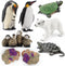 Sea Animal Toys Playset 8Pcs Arctic Animal Figurines Polar Bear Penguin Turtle Figures Model Cake Toppers Early Learning Gifts for Kids...