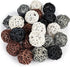 DomeStar 24PCS Brown Decorative Balls for Bowl Centerpiece, 2 Inch Rattan Balls Bowl Fillers Decor - Wicker Twig Orbs Spheres, Wedding Home Vase T...