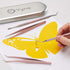 Premium Vinyl Weeding Tool Kit - Precision Stainless Steel Weeder - Hook and Pick with Fine Tweezers Crafting Set for Cricut Vinyl - by iVyne (Ros...