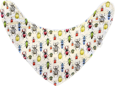 Baby Bib for Drooling and Teething with Pacifier or Teething Toy Attachment - You are Bugging Me...