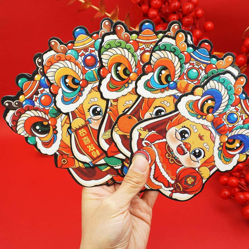 18 Pcs Red Envelopes Chinese New Year 2024 Cute Dragon Shape Red Envelope Lunar New Year Hong Bao Red Pocket Lucky Money Envelopes Cash For Gifts ...