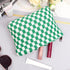4pcs Lager Checkered Makeup Bag Cosmetic Bag for Women, Y2k Accessories Aesthetic Plaid Makeup Bag for Women, Large Capacity Pencil Case Makeup Br...