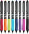 Mr. Pen- Retractable Gel Pens, 8 Pack, Vibrant Barrels, Fast Dry, Colorful Ink Gel Pens Fine Point 0.7mm, Retractable Pens, Cute Pens, Gel Ink Pen...