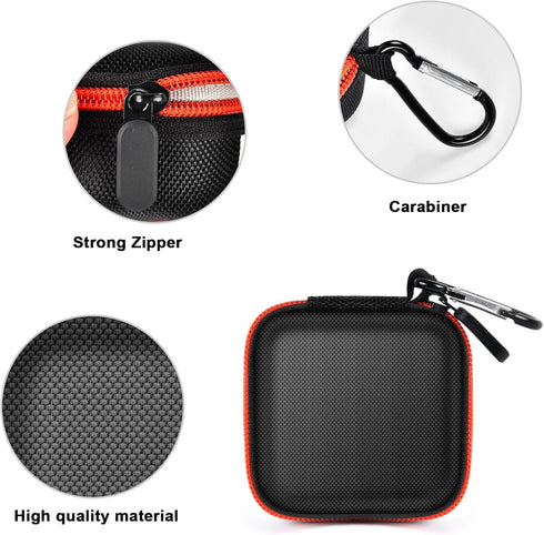 ANKHOH Case for BlueDriver Bluetooth Pro OBDII Scan Tool for iPhone & for Android, Car and Auto Mini Carry Holder Box for, Bag Only (Black)......