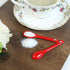 3.5” Ceramic Spoon Mini Coffee Spoon With Ceramic Asian Ceramic Spoons for Coffee Tea Yogurt Sauce Sugar Salt and Desserts Demitasse Espresso Spoo...