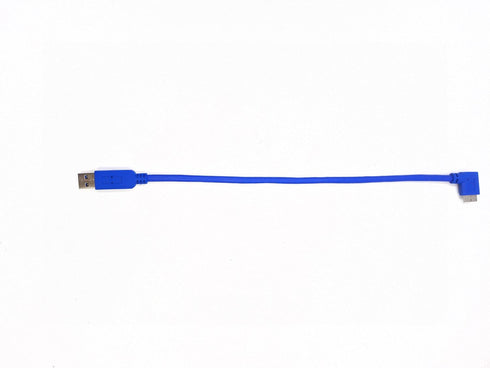 zdyCGTime (12in/30cm USB 3.0 A Male Plug to Micro B Male 10pin 90 Degree Right Angle Short Cable...