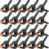 20 Packs Spring Clamps, 3.5 inch Spring Clamps Heavy Duty for Crafts and Professional Plastic Spring Clamps for Woodworking, Small Spring Clips Cl...