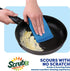 SCRUBIT Multi-Purpose Dish Scrub Sponge, Non Scratch Scouring Pads, Cleaning Sponges for pots, dishes, & Non-Stick Cookware - Pot Scrubber Sponges...