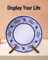 Wooden Display - 6.5 Inch Plate Stand for Display, Plate Holder Display Stand, Wooden Picture Frame Stand, Decorative Table Top Easels for Display...