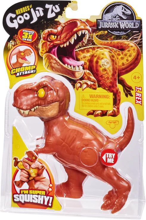 Heroes of Goo Jit Zu - Licensed Jurassic World - Chomp Attack - Stretch T. Rex...