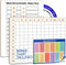 SCRIBBLEDO Dry Erase Multiplication Chart Whiteboard 11" x 14" Multiplication Table Double Sided Times Table Math Manipulatives White Board for Ki...