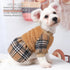 Dog Sweaters for Small Dogs Girl Fleece Fall Fog Sweater Dress with Plaid Tutu Thanksgiving Dog Clothes Outfit Female Holiday Pet Apparel,XXS...