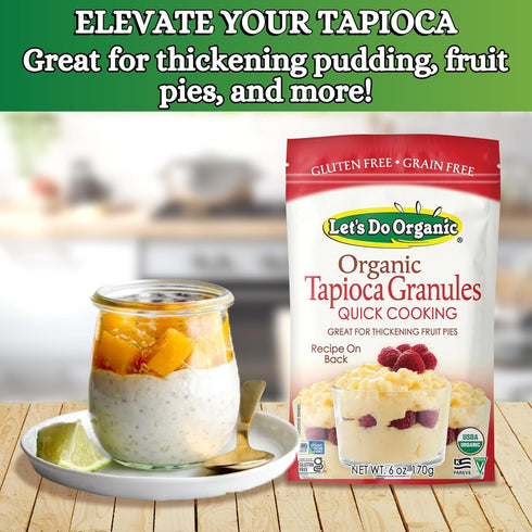 Let's Do Organics Organic Tapioca Granules, 6 oz...