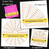 Mandala Stencil - 4 piece set including Super Flexible template - by Happy Dotting Company - stencils for mandala art and dot painting on mugs, bo...